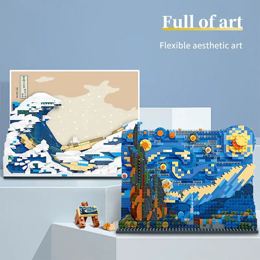 3D Art Painting Building Blocks